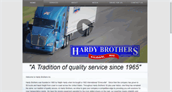 Desktop Screenshot of hardybros.com